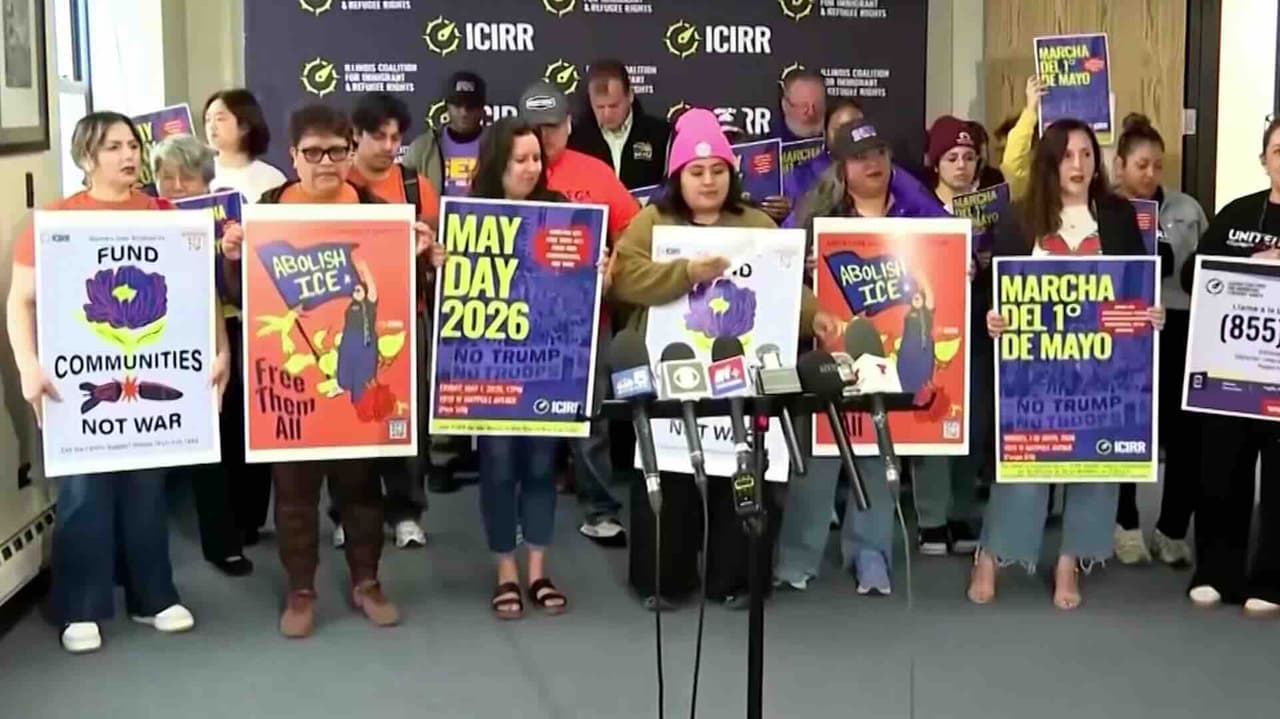 Negocios y migrantes en Chicago se movilizan rumbo al 1 de mayo