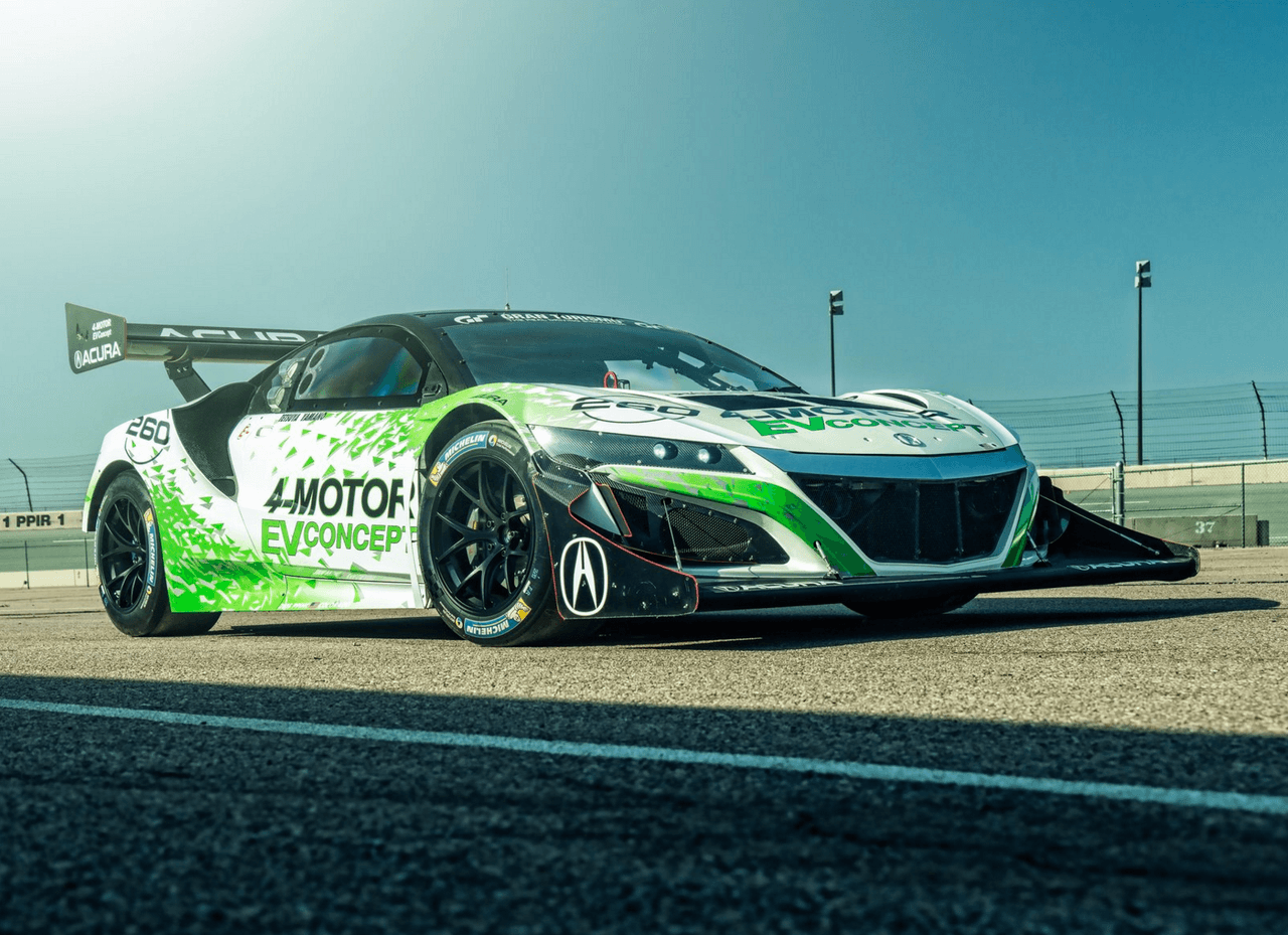 El Acura NSX EV Concept es uno de los contendores más anticipados en la clase de vehículos eléctricos modificados de la carrera montañera internacional Broadmoor Pikes Peak 2016 en Colorado