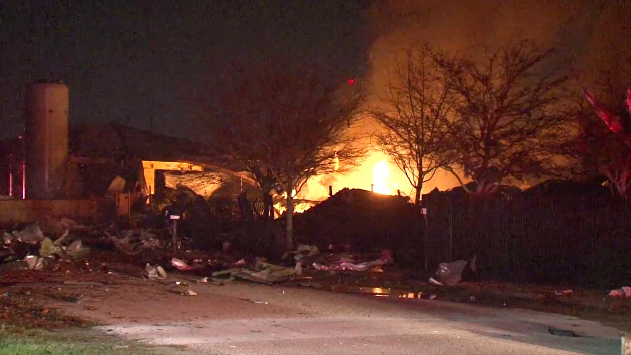 El estallido se sintió en gran parte de la ciudad.