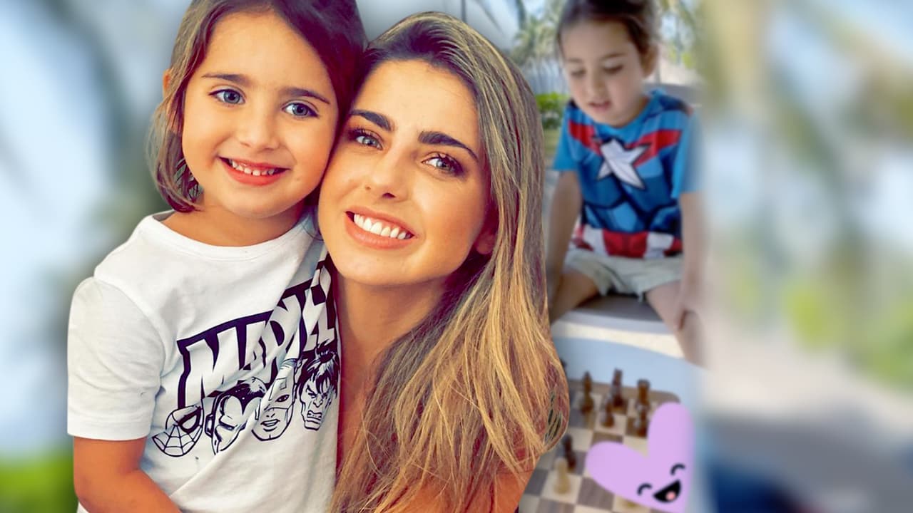 Michelle Renaud espera que su hijo se vuelva el "mero, mero" del ajedrez