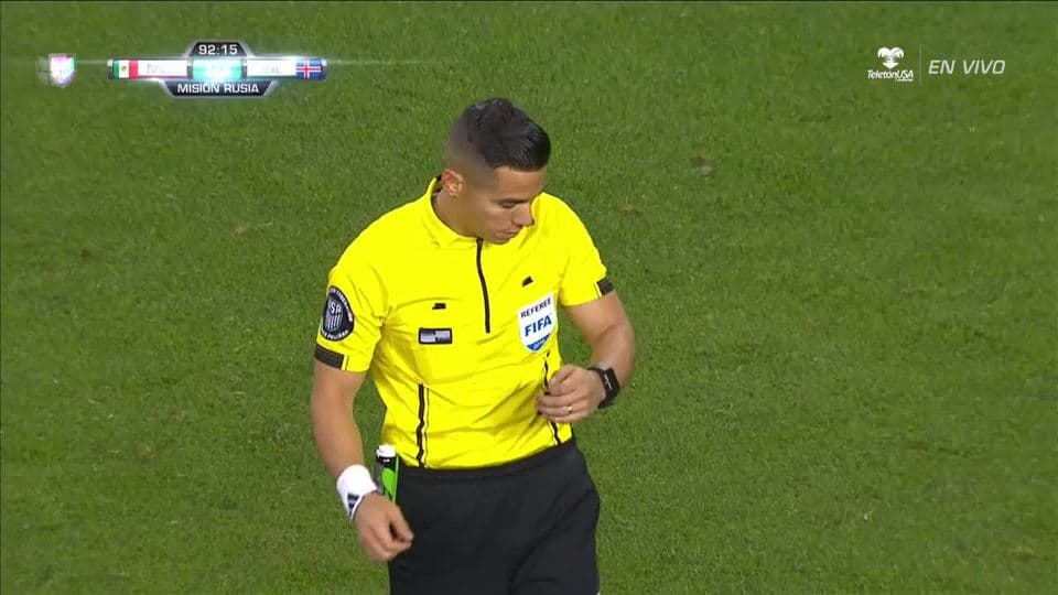 ¡Terminó el segundo tiempo!