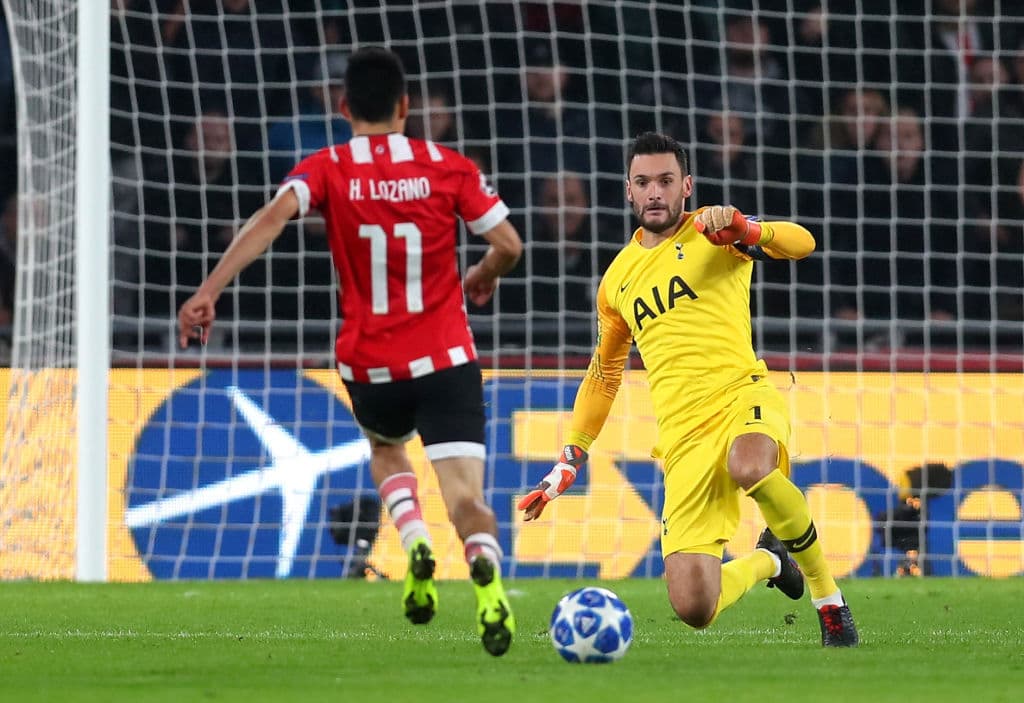Marcó por primera vez en Champions en el empate 1-1 ante el Tottenham, en casa.