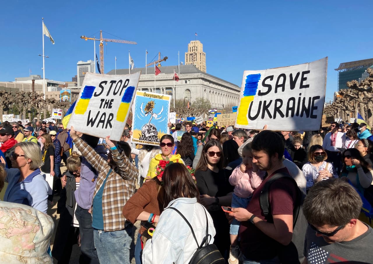 La
<b> guerra desatada por el presidente de Rusia Vladimir Putin</b> ha encontrado un claro
<b>rechazo en residentes de San Francisco </b>y en otras ciudades del Área de la Bahía.
<br>