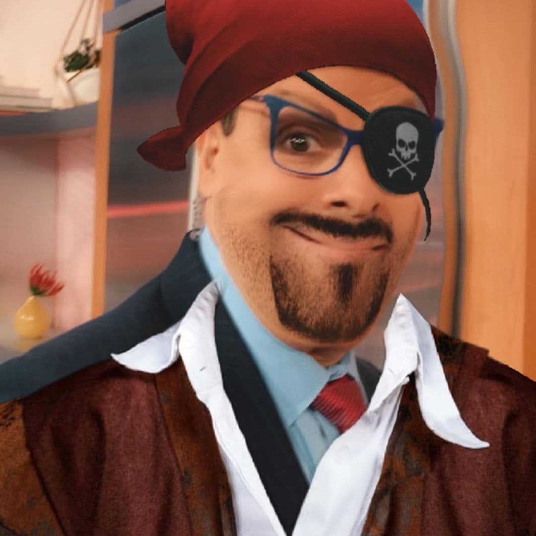 Raúl González se convirtió en un pirata, ¿lo reconociste?
