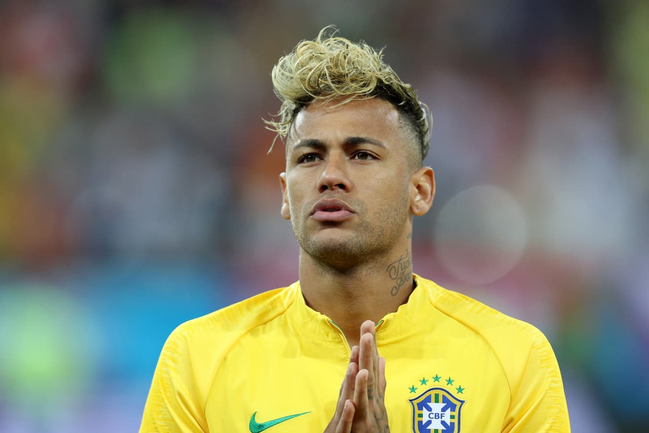 Neymar disputó el encuentro con la selección de Brasil, a pesar de no encontrarse "al 100 por ciento" en palabras del técnico Tite.
