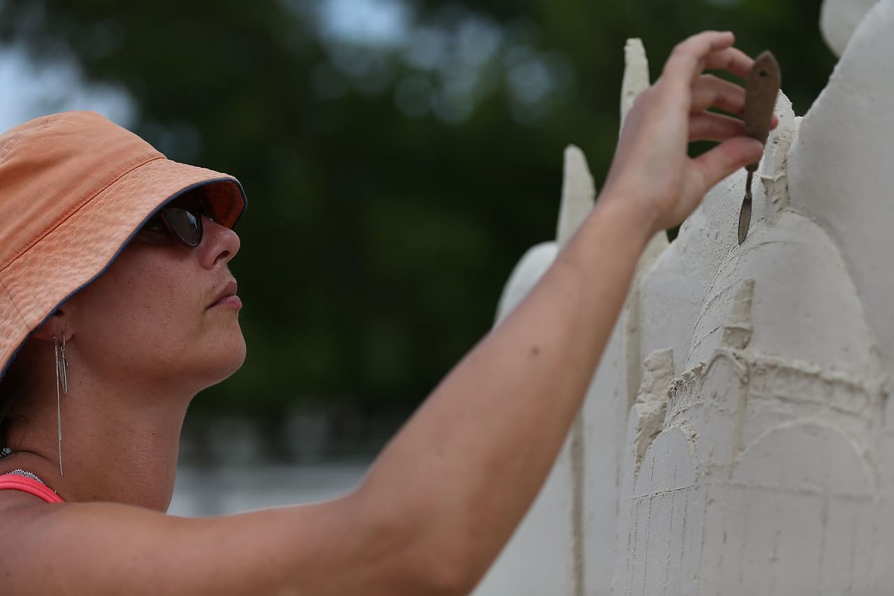El castillo con el actual récord fue construido en la ciudad brasileña de Niteroi.