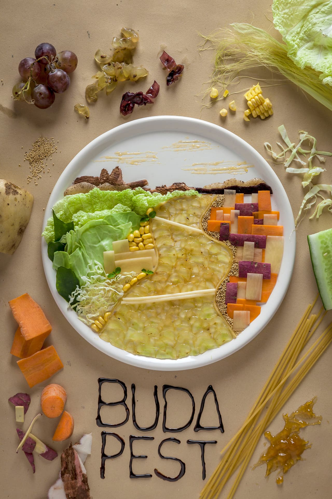 Sin duda una de las mejores cualidades de su trabajo, son los detalles tan minuciosos que aplica en cada plato.