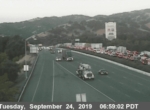 Todos los carriles del interestatal 80 vuelven a abrir después de un choque cerca de Vacaville