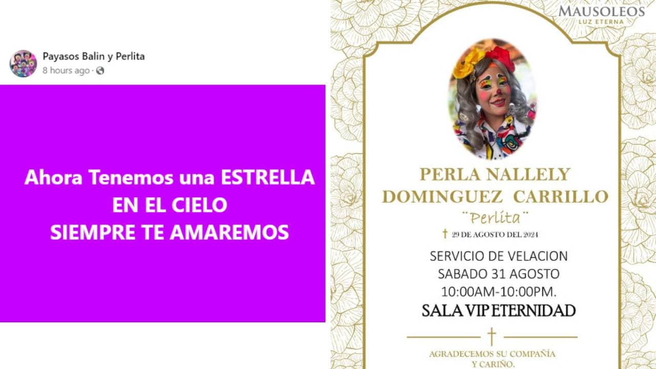 Muere la 'Payasita Perlita'.