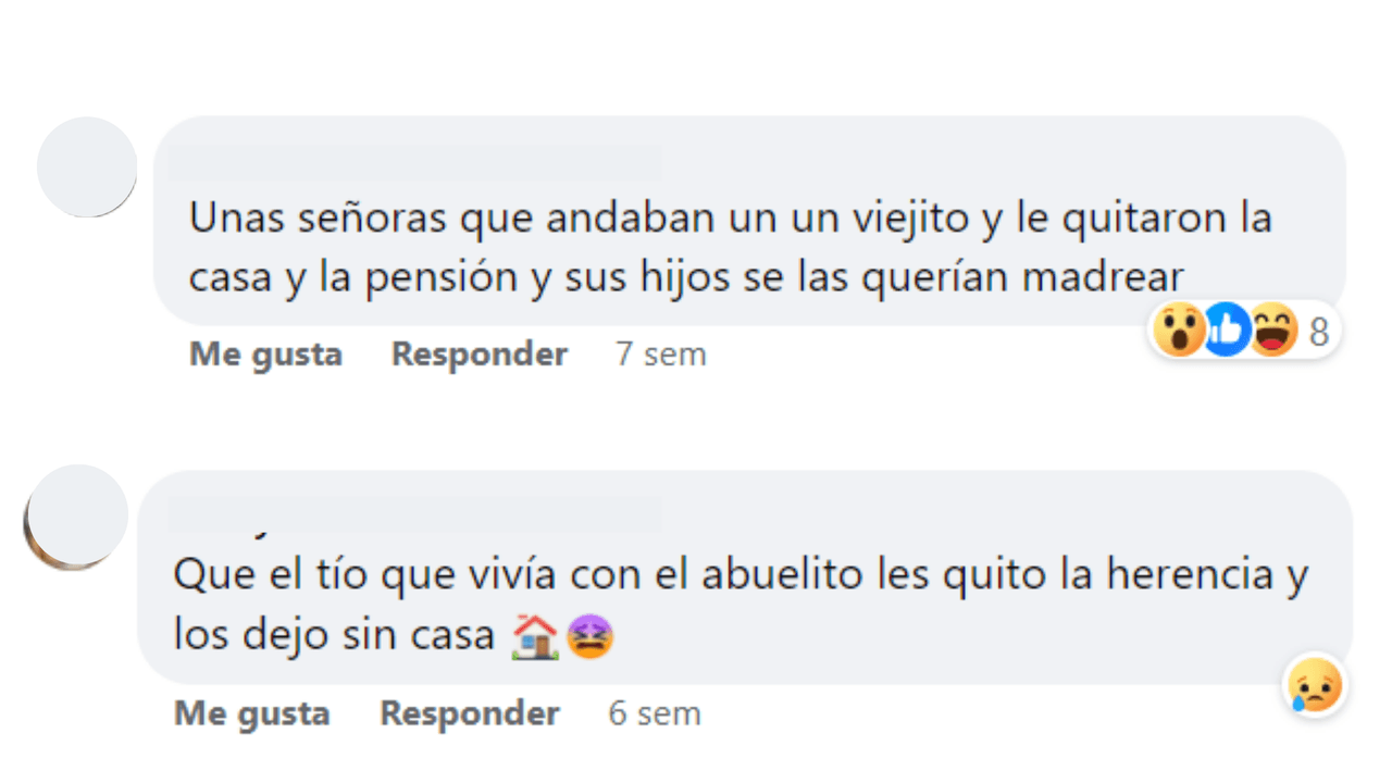 Chismes escuchados en público