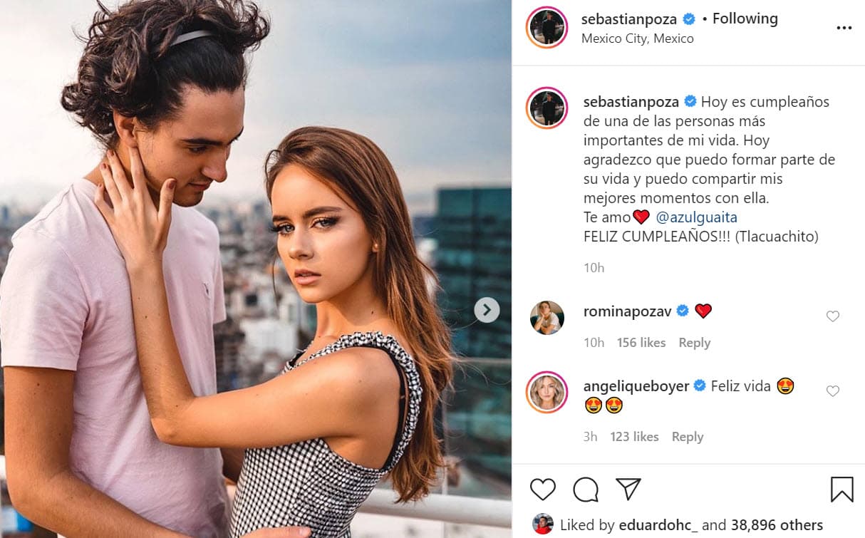 Azul Guaita es originaria de República Dominicana, tiene 19 años y ha participado en telenovelas como 'Clase 406' y 'Mi marido tiene familia'.
<br>