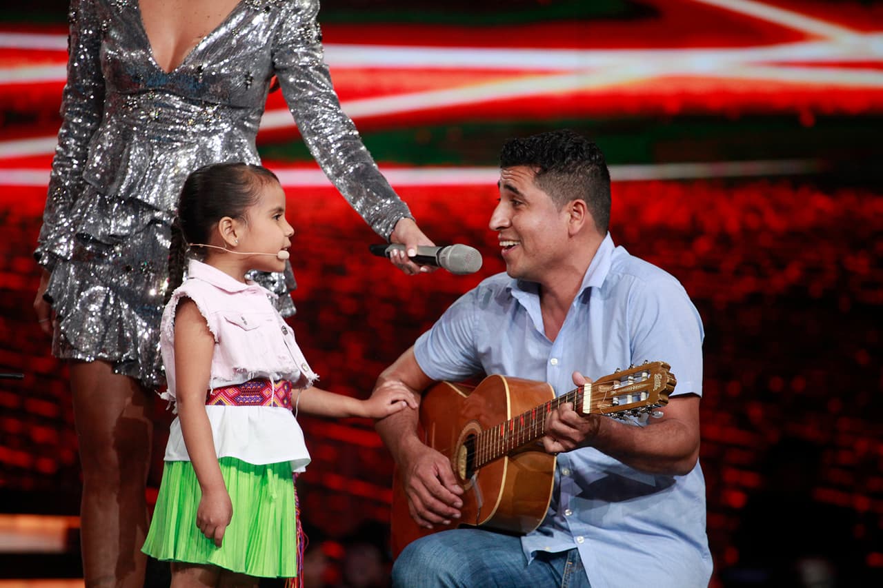 Padre e hija nos dejaron claro que su vínculo realmente era muy grande.