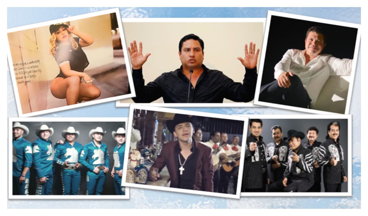 Con grandes planes y proyectos iniciarán el 2018 varios cantantes y bandas del regional mexicano.