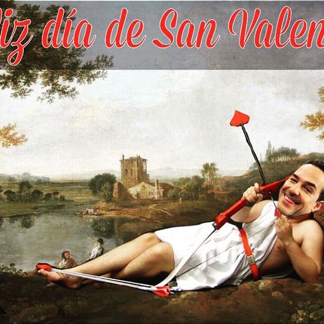 Como un tierno Cupido.