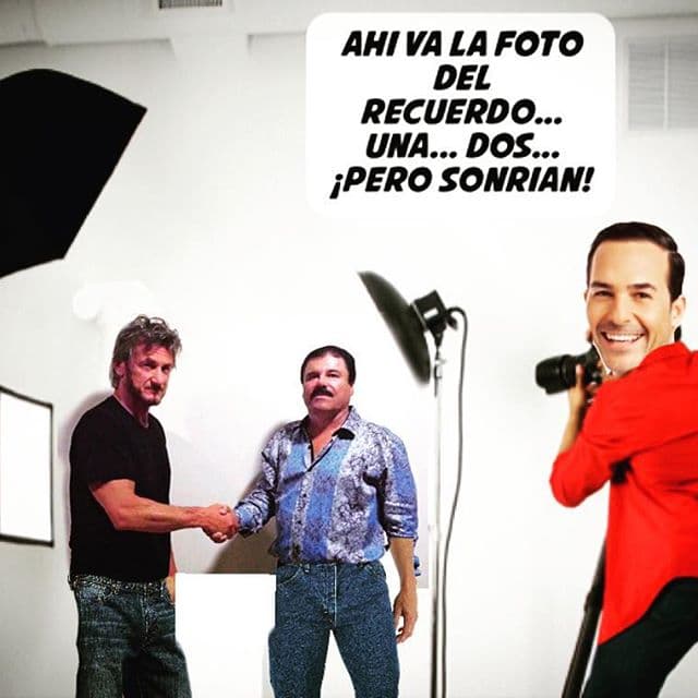Ahora resulta que él tomó las fotos del encuentro de Joaquín "El Chapo" Guzmán y Sean Penn.