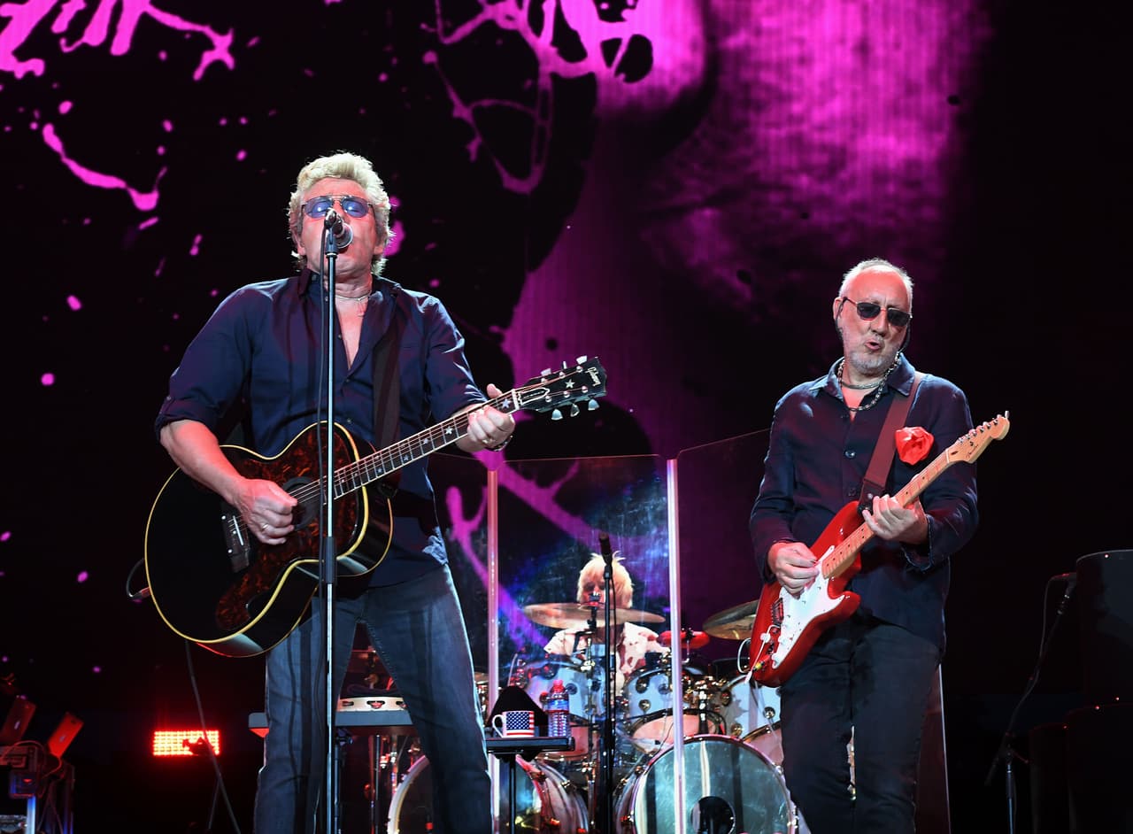 The Who despidió su espectáculo con "Baba O'Riley" y "Won't Get Fooled Again".