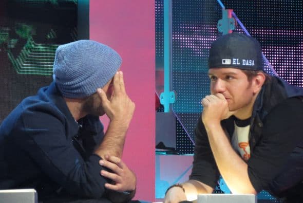 Durante los ensayos, El Dasa se mostraba bastante inquieto.