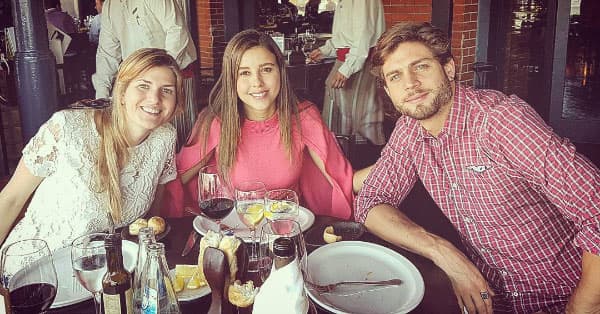 La actriz ya ha ido a Argentina para conocer a la familia de su novio, y por las imágenes se nota que se lleva muy bien con sus cuñados.