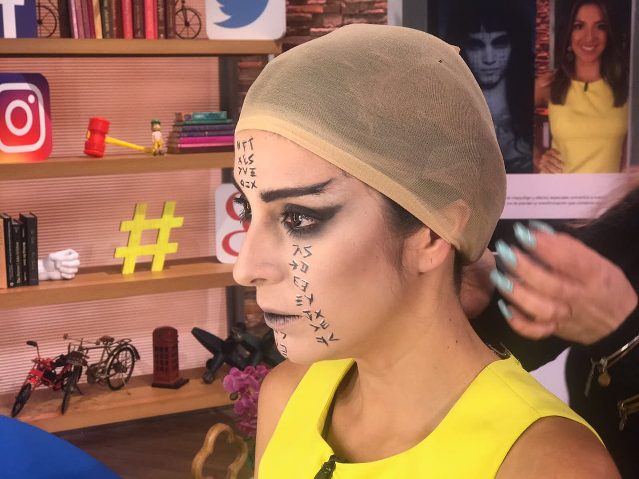 El pelo y el peinado eran súper importantes para lograr la gran transformación.