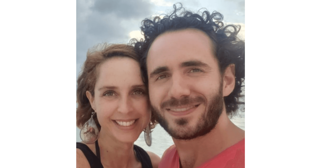 Irán Castillo y su prometido