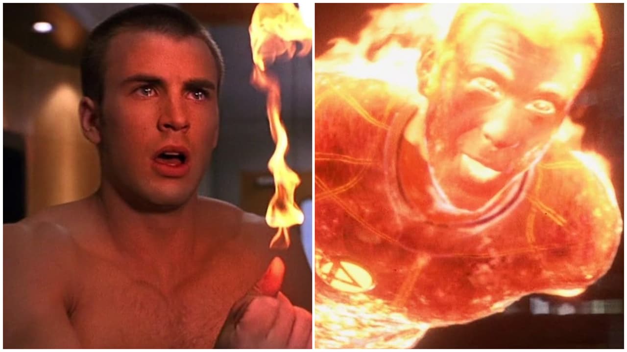 Chris Evans como Johnny Storm (Antorcha Humana).