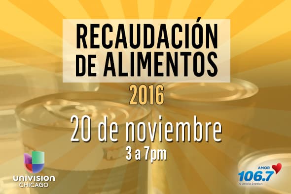 Ayúdanos a recaudar comida para los más necesitados. Dona este domingo a nuestro banco de comida