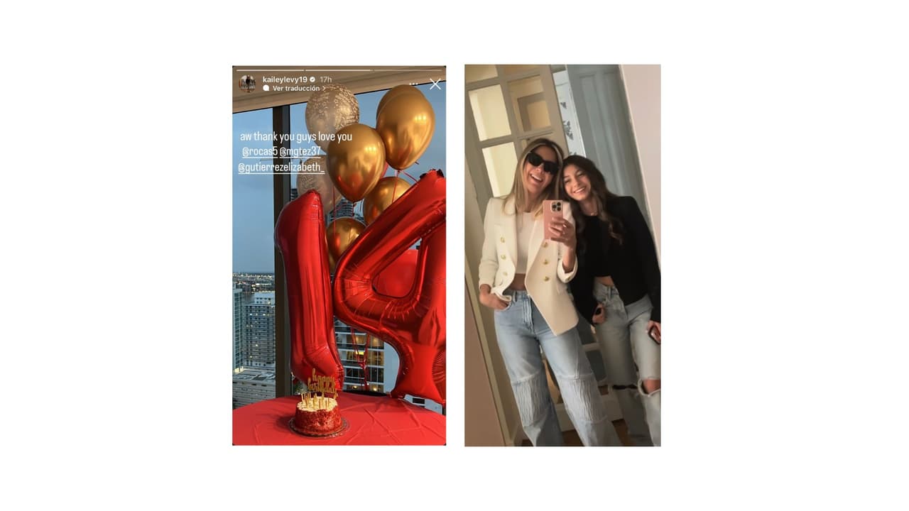 Kailey celebró su cumpleaños rodeada del amor de su familia.
