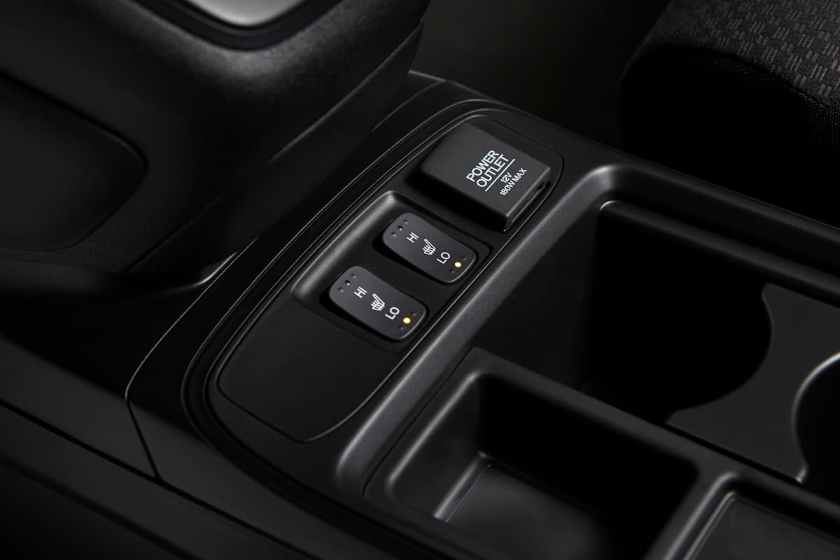 Calefacción para sus asientos delanteros de serie para las versiones más equipadas.