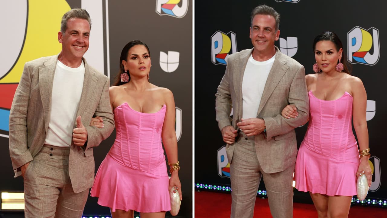 Carlos Ponce y Karina Banda.