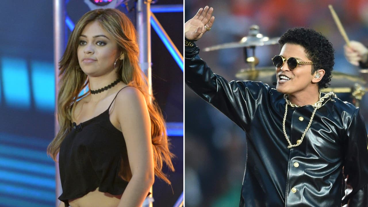 Danelly quiere cantar con Bruno Mars.