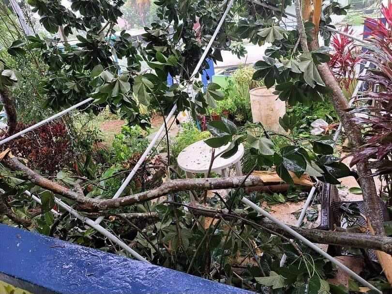 Residentes mostraron en redes sociales la devastación provocada por el paso de Fiona.