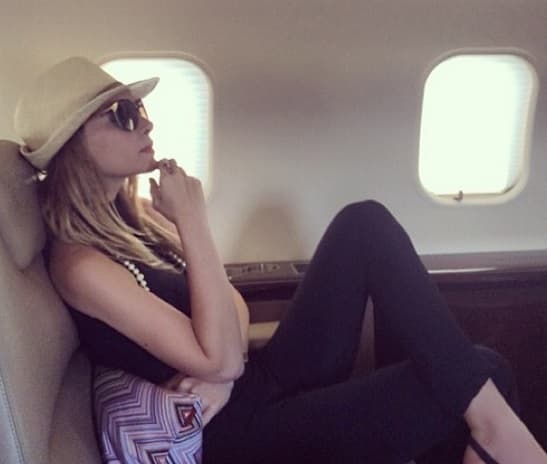 Y además se ve que tiene una vida de ensueño.