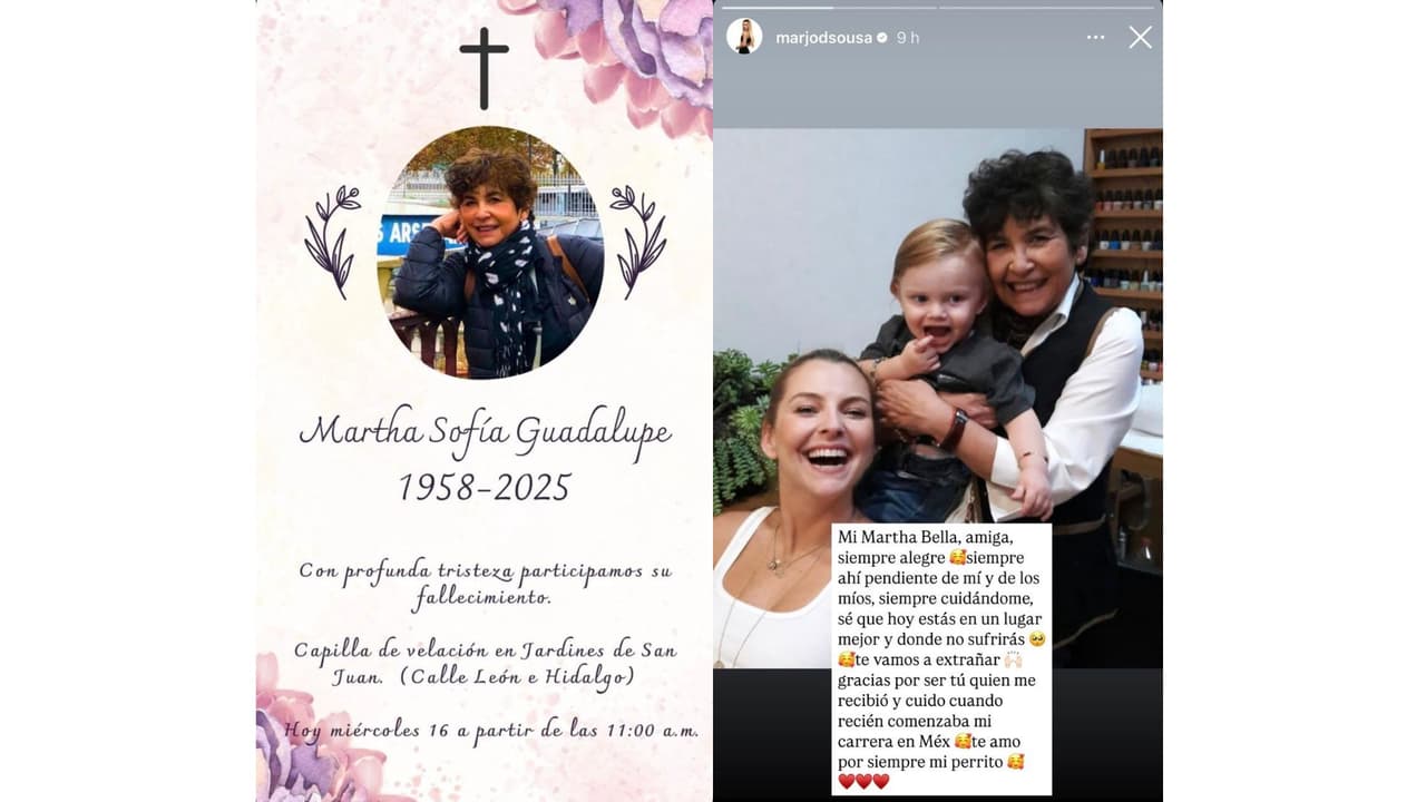 Familia de ‘Doc Chiringo’ confirmó su fallecimiento en Instagram y así se despidió Marjorie de Sousa.