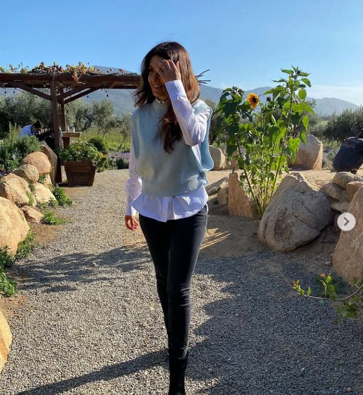 La ausencia de Santamarina en las fotos comenzó a desatar los rumores.