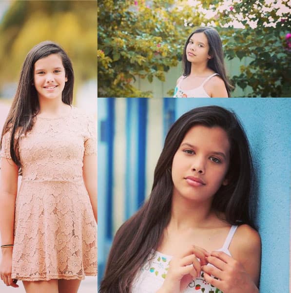 Alexandra tiene 11 años y vive en Miami con sus hermanos y su mamá.