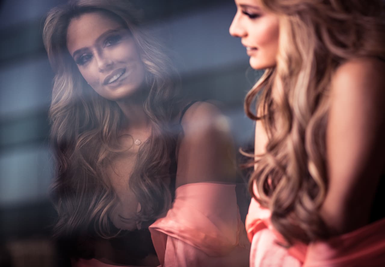 Se divirtió mucho en la sesión de fotos, además de que se veía increíble.