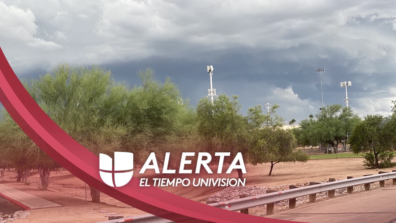Aviso de tormenta severa y alerta por posibles inundaciones para el sur de Arizona