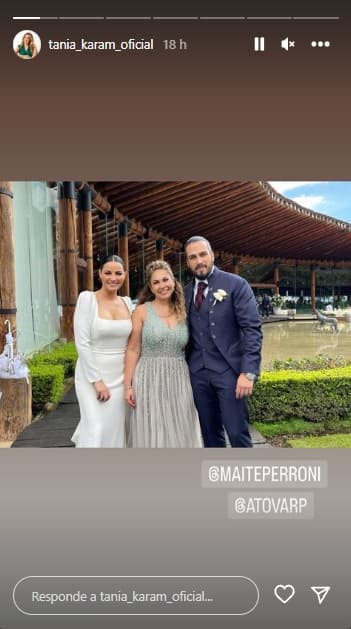 Pero eso no fue todo. Según Alvarado, Maite y Andrés también se unieron de “alma a alma” ese mismo día.
<br>