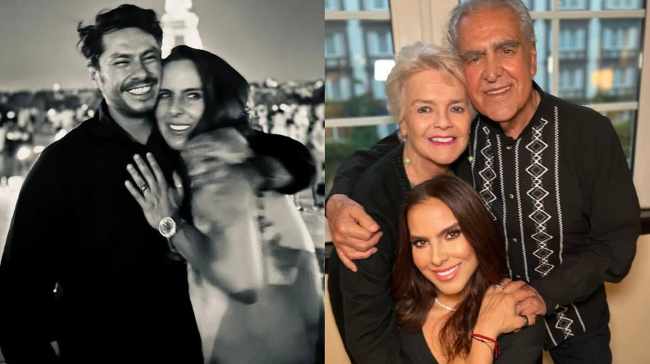 Kate del Castillo, junto a su novio, hace realidad el sueño de su mamá después de 60 años