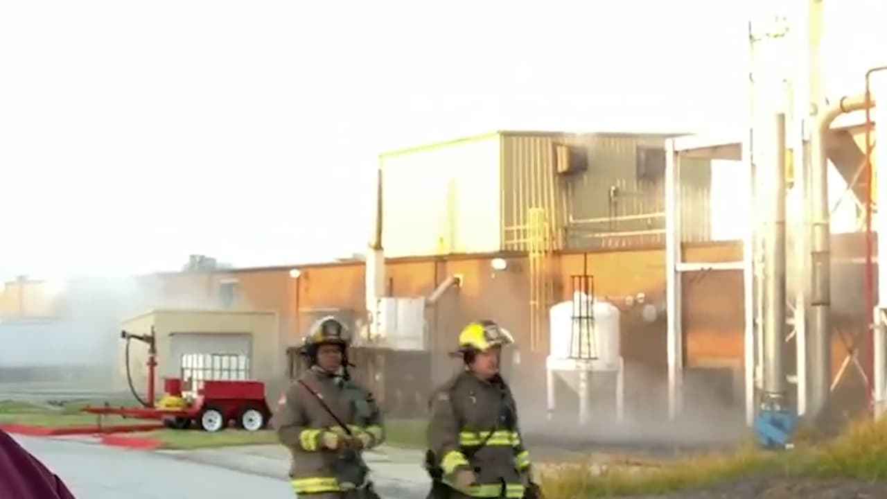 El incendio se originó en
<b>Bio Lab</b> en la cuadra 1700 de Old Covington Highway en Conyers.