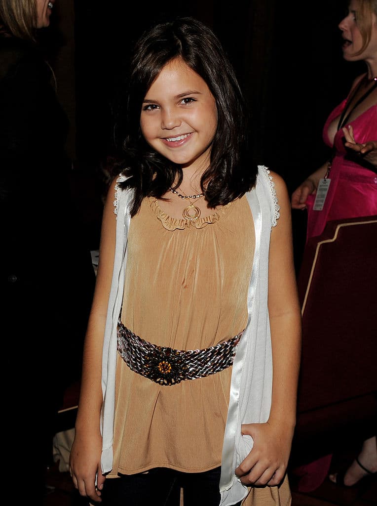 Actriz Bailee Madison en 2010