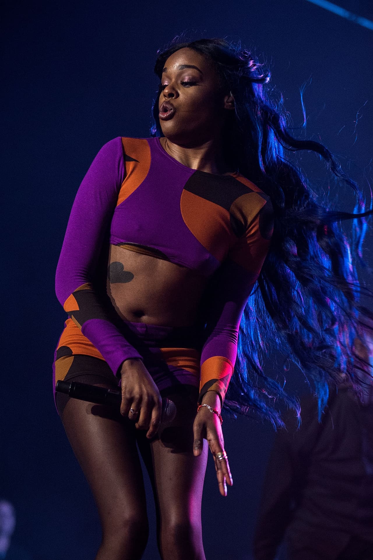 La cantante Azaelia Banks también apoya a Trump.