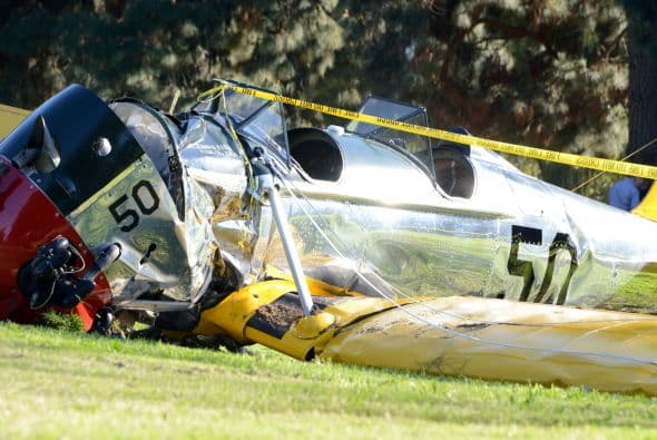 Fue en marzo cuando se estrelló mientras piloteaba su avioneta.