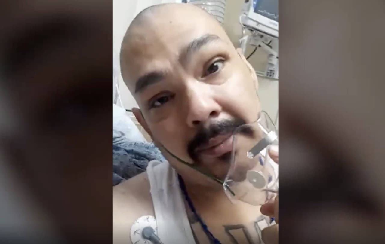 Comediante comparte último video desde una “habitación asquerosa” antes de morir por coronavirus