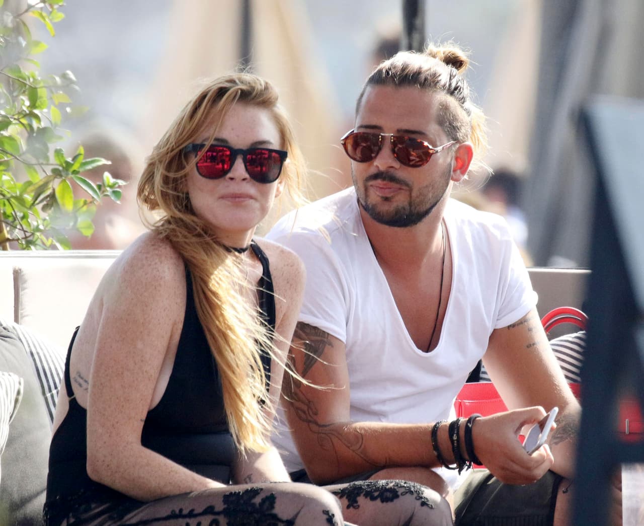 Parece ser que Lindsay no perdió el tiempo...