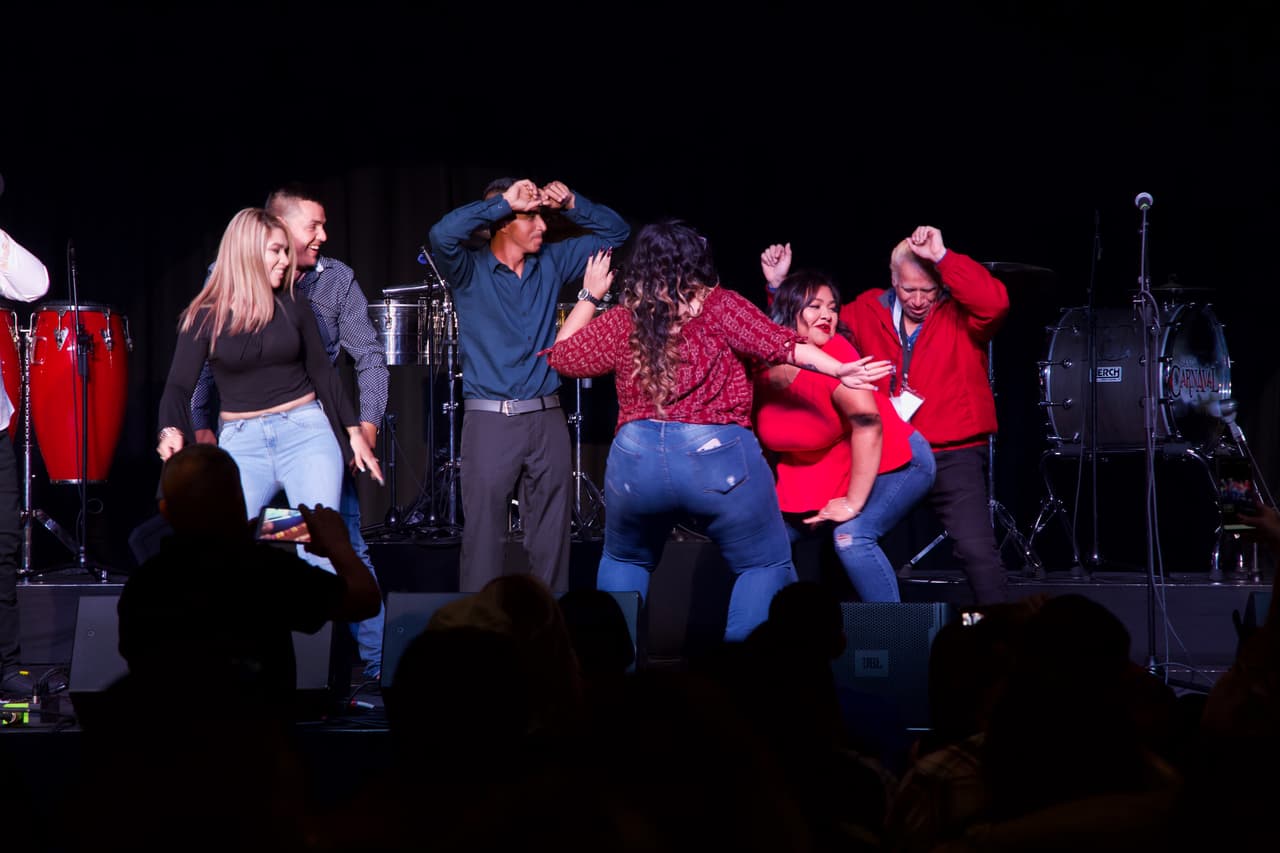 La temperatura subió unos cuantos grados, pero lo importante era pasarla bien.
