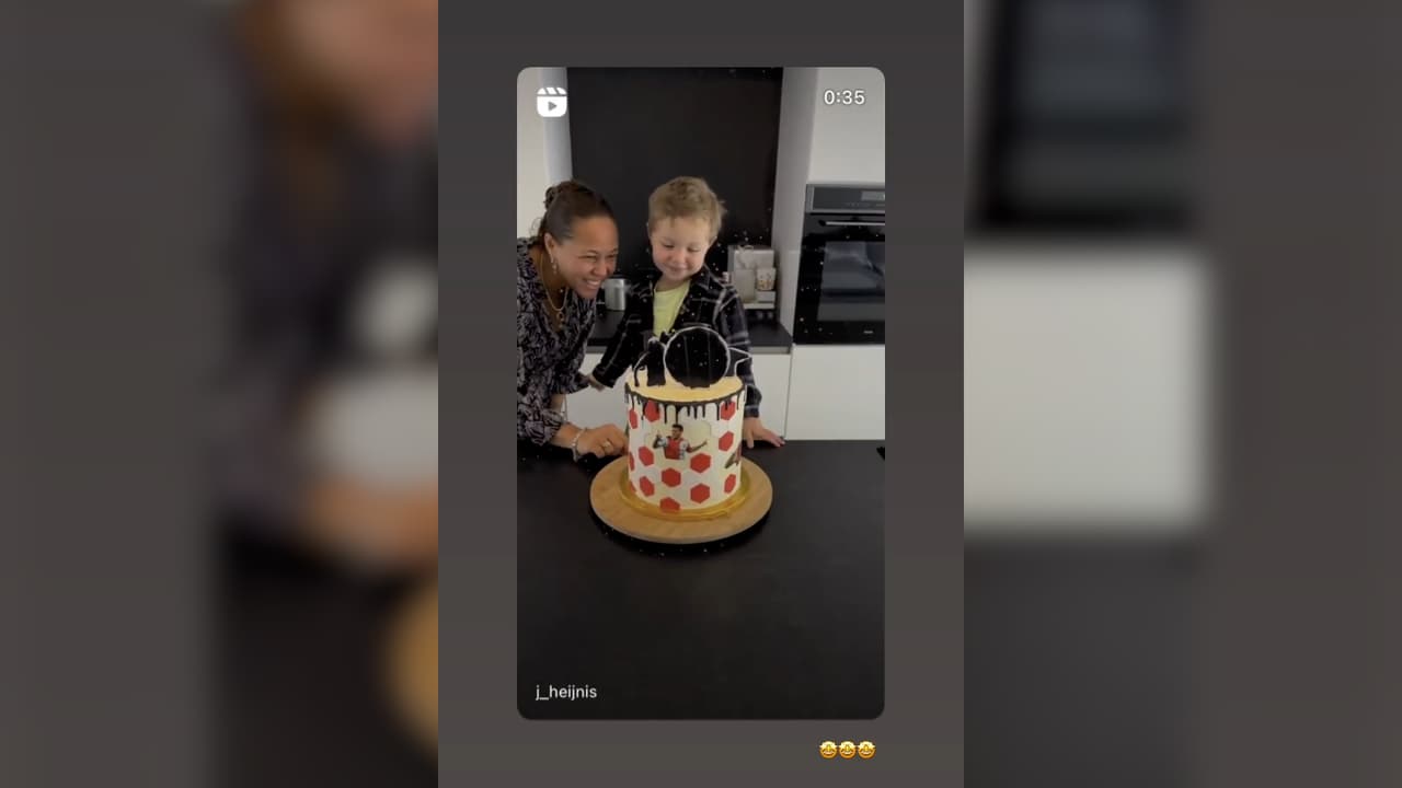 ¡Felicidad al mil! Niño festeja su cumple con pastel de Santi Giménez