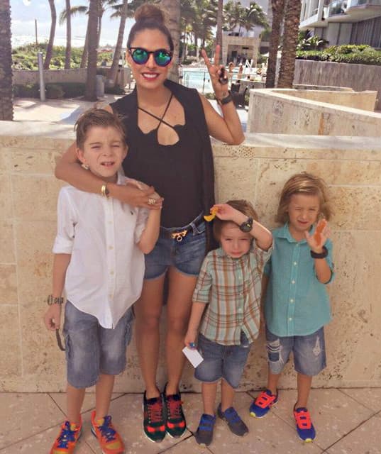 ¡Un clima delicioso! Miami les regaló tardes llenas de sol.