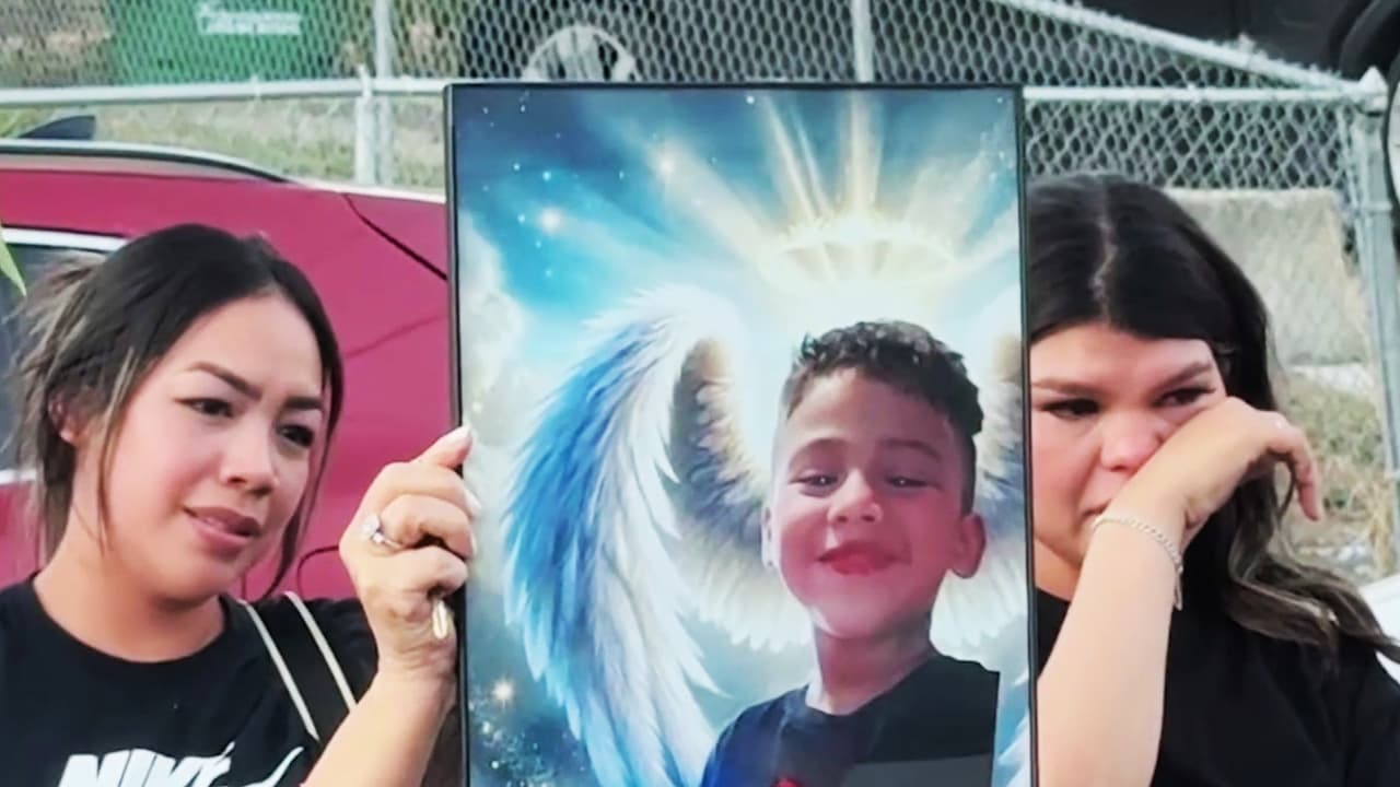 Realizan una vigilia en honor al niño de 6 años que murió atropellado mientras jugaba