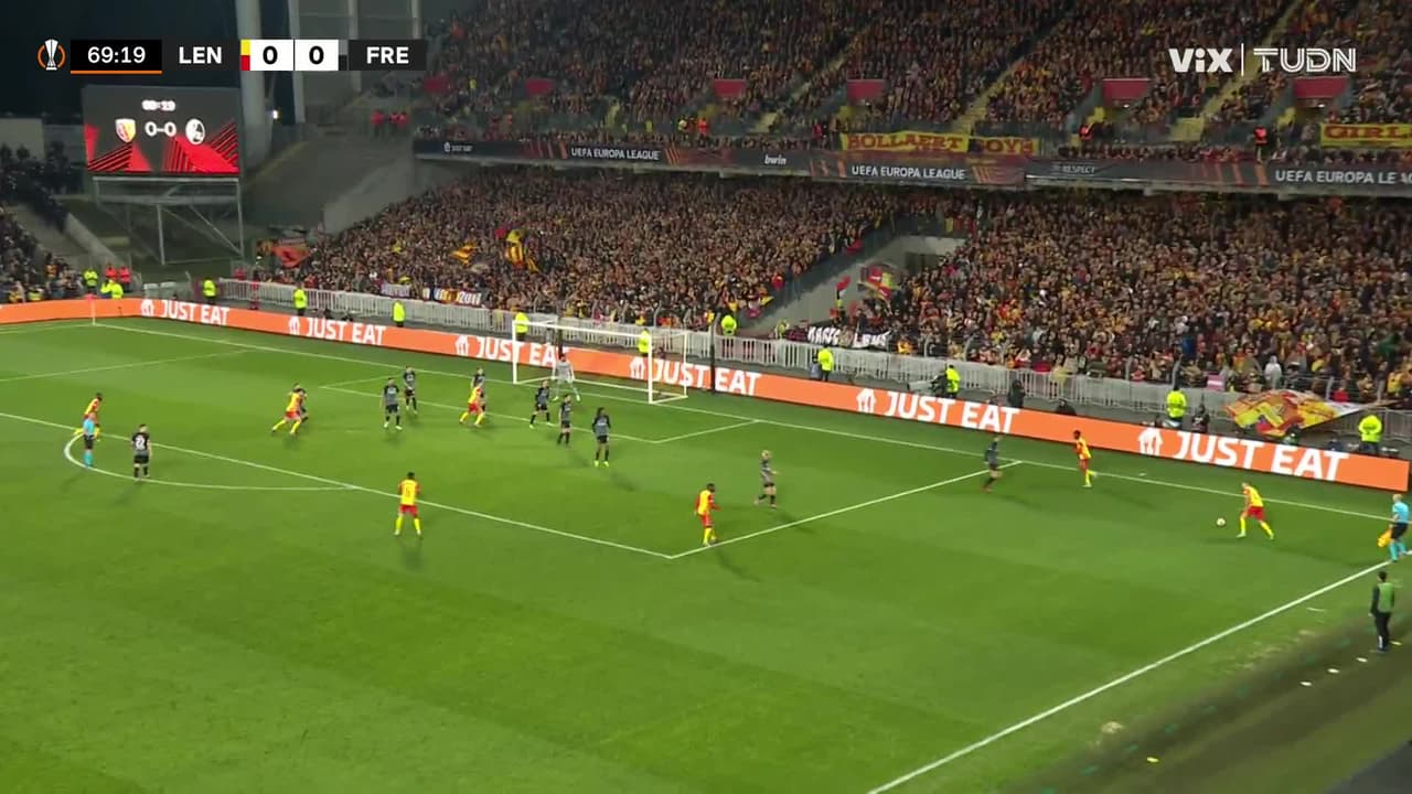 ¡GOL!  anota para Lens. Massadio Haïdara